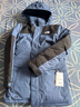 The North Face北面羽绒服男户外防水保暖鹅绒4U81 蓝色/HDC M 实拍图