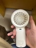 几素25新品风宝高速小风炮小风扇手持迷你小型随身便携式usb充电大风力办公室学生轻音户外露营电风扇 【白】plus版+5挡劲风+4000mAh 实拍图