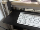 佳兰桦园键盘托架 电脑桌下配件收纳抽屉静音滑轨鼠标键盘支架桌面延长板 象牙白【圆角防撞】 75*24CM（升级款静音滑轨） 实拍图