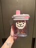 星巴克（Starbucks） 杯子羊驼乐园系列塑料吸管杯 大容量高颜值随行杯男女士送礼礼物 粉色款塑料吸管杯740ml 实拍图
