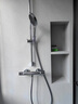 汉斯格雅（Hansgrohe）飞雨Select120恒温淋浴花洒套装 三速方形飞雨手持恒温龙头 实拍图