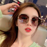 Angelamiao偏光太阳镜女经典百搭开车遮阳大框显瘦防晒墨镜七夕情人节礼物 实拍图