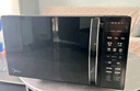美的 小型家用20升微波炉 微波炉烤箱一体机 光波加热 钻石背板 M1-L201B 实拍图