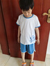 顶瓜瓜儿童睡衣男孩夏季薄款莱赛尔棉男童家居服空调服大童短袖套装 实拍图