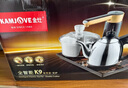 金灶（KAMJOVE）K9全自动上水电热水壶茶具套装泡茶壶烧水一体机全智能茶台烧水壶 亮银色 0.9L 实拍图
