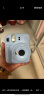 富士（FUJIFILM）拍立得mini12 mini11/7/9升级款 相纸一次成像相机拍照520送礼物 Mini12 绣球蓝（现货） 官方标配+Ins风相框+相册+水晶壳 实拍图