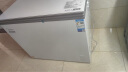美的（Midea）无霜王221升风冷无霜冰柜家用冷柜零下40度超低温冷藏冷冻卧式冰箱BD/BC-221WKGEMS(E)国家补贴20% 实拍图