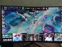 凯科迈 32英寸显示器电竞游戏显示器电脑显示屏高清屏幕便携曲面家用办公监控笔记本外接扩展屏 32英寸（4K-2K双模式）曲屏黑色(电竞) 实拍图