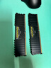 美商海盗船（USCORSAIR）32GB(16G×2)套装 DDR4 4000 台式机内存条 复仇者LPX系列 游戏型 实拍图