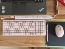 罗技（Logitech）MK251无线蓝牙键盘鼠标套装 办公商务笔记本电脑 数字键盘99键粉色键鼠套装（K251键盘+M196鼠标） 实拍图