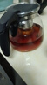 茶壶茶水分离玻璃耐热泡茶壶绿把套装 一壶四杯 黑把单壶1只 实拍图