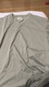 马登工装Sorona凉感速干T恤男夏季v领正肩短袖索罗娜纯色轻奢体恤上衣 月岩灰 XL 实拍图