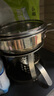 美厨（maxcook）304不锈钢火锅 酒精炉小火锅干锅固液体通用配火锅勺18cm MCT3096 实拍图