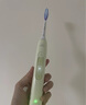 飞利浦（PHILIPS）【肖战推荐】电动牙刷钻石3系 生日礼物 成人情侣款送男生/女友 微泡水流 HX5161/05抹茶绿 实拍图
