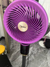 美的（Midea）电风扇空气循环扇暴风驱蚊落地扇家用大风力轻音净化扇 紫色【驱蚊款】双重抗菌+智能语音+10米送风 实拍图