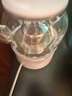 膳魔师（THERMOS） 迷你养生壶办公室煮茶器电水壶恒温电热水壶玻璃花茶壶养生杯 礼物 EHA-1602E （奶油白0.55L） 0.55L 实拍图