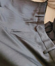 帝宾泽大码西裤男加肥加大商务正装胖子宽松直筒黑色西装长裤 黑色 5XL 实拍图