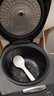 美的（Midea） 电饭煲3升 黑瓷内胆电饭锅小型多功能迷你全自动不粘煮饭锅微压蒸饭锅家用1-2-3-4-5-6人 【新升级99.99%抗菌】 3L 实拍图