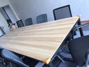 梦丹会议桌长桌现代简约长方形办公室大桌子洽谈桌简易培训桌子工作台 长120宽60高75【加厚2.5cm桌面】 实拍图