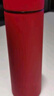 虎牌（TIGER）梦重力轻量便携不锈钢保温保冷水杯MMP-B30C-RP浆果红300ml 实拍图