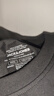 杰克·琼斯（JACK&JONES）25年男装四季打底T恤男T恤舒适男士短袖多色上衣纯色水洗不易走形 黑色E40 3XL 195 实拍图