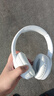 联想（Lenovo）头戴式无线蓝牙耳机 音乐降噪运动电竞游戏电脑网课耳麦长续航强音质  通用苹果索尼小米 TH54白 实拍图