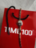 时光一百（TIME100）手表女学生时尚小巧手链搭配新年女表女生情人节礼物石英防水手表 【热销】一貌倾城玫瑰金 实拍图