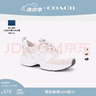 蔻驰（COACH）女士女鞋经典标志老花STRIDER厚底轻奢运动鞋跑步鞋休闲鞋通勤鞋 灰白色 37.5 实拍图