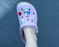 卡骆驰crocs洞洞鞋贝雅卡骆班轻便耐磨一脚蹬休闲鞋|205089 芭蕾粉/糖果粉-6TG 39 (240mm) 实拍图