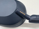 索尼（SONY）WH-1000XM5 头戴式无线耳机 蓝牙降噪耳机1000XM4升级款 网课游戏礼物送男女友学生 深夜蓝 实拍图