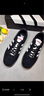 adidas T头鞋 VL COURT复古板鞋德训鞋男女阿迪达斯轻运动   黑色/白色(推荐女生选小半码)   37 实拍图