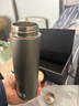格亚（GEYA）抗菌纯钛保温杯高档商务纯钛杯保温茶杯保鲜抑菌杯保温水杯定制 经典商务款【高档礼盒】500ml 实拍图