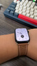 MSSM适用苹果手表表带apple watch爱马仕款iwatch真皮表带ultra/S10/9/8/7/SE 微孔-浅棕44/45/46/49mm 实拍图