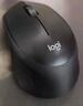 罗技（Logitech）M330 静音鼠标 无线鼠标 办公鼠标 右手鼠标 带无线微型接收器 黑色 实拍图