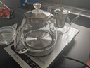 FUNORK全自动上水电热水壶电茶壶泡茶专用烧水器茶台烧水壶一体机茶桌茶几嵌入式茶具 保温款不锈钢色（37x20cm） 实拍图