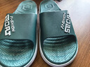 洁丽雅特大码男士外穿拖鞋夏季户外运动时尚防滑耐磨踩屎感凉拖鞋男款 绿色 40-41 (标准码) 实拍图