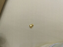 潮宏基 第1桶金 攒金豆豆黄金转运珠足金投资金小金豆小金库金珠小金条 小福袋 金重1g 实拍图