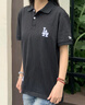 NEW ERA纽亦华MLB短袖t恤男时尚休闲运动polo衫 13280345-黑色/洛杉矶道奇队 L 实拍图