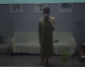 蕉下（beneunder）防晒服长款女冰丝凉感海边沙滩透气全身防晒AL90224落梨绿L 实拍图