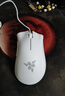 雷蛇（Razer）炼狱蝰蛇标准版有线鼠标 人体工学  电竞游戏 右手通用型 吃鸡/LOL/CS GO游戏鼠标 白色 实拍图
