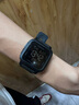小米部依方形初中生学生手表青少年高中生夜光防水户外运动闹钟电子表 黑色黑屏 实拍图