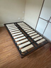 维莎实木悬浮床现代简约无床头床架民宿出租房经济型排骨架双人床 胡桃色1.2*2.0米榻榻米 实拍图