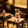 CLITON白酒杯分酒器100ml酒具套装茅台一口小酒杯刻度分酒壶酒盅6壶6杯 实拍图