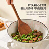 双枪乌檀木锅铲 家用无漆无蜡加长防烫 炒菜木铲子 不粘锅专用炒菜铲 实拍图
