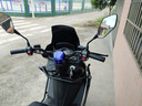 坤豪吉浪剑齿虎全新踏板摩托车150cc燃油车男女式代步车  蓝色（汉达发动机）+护杠 实拍图