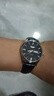 冠琴（GUANQIN）手表男士全自动机械表瑞士品质防水夜光精钢双日历学生多功能腕表 黑皮本色黑面（SY款） 实拍图