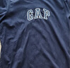 GAP男女装春季款纯棉字母logo短袖T恤常规上衣美版570044 海军蓝 2XL 美码 3XL亚洲码185/124A 实拍图