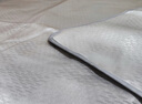 罗莱家纺 提花冰丝席凉席抗菌防螨 双人三件套 床笠款灰150*200*30 实拍图