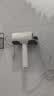 工匠时光 吹风机置物架免打孔卫生间电吹风挂架壁挂式风筒支架收纳神器 优雅黑-吹风机架 实拍图