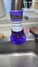 乐之馨厨房水龙头防溅头延伸器防溅水神器万能接头起泡器过滤出水嘴加长 防溅过滤-兰紫色防溅头 -两个装 水龙头通用 实拍图